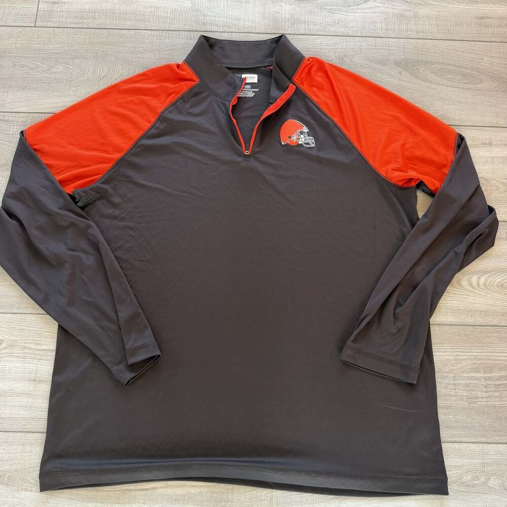 Cleveland Browns NFL Team Apparel 1/4 Zip